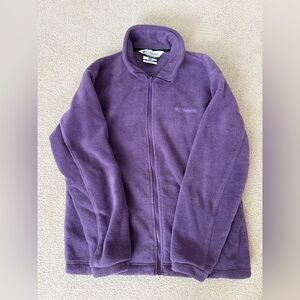 Columbia Women's Small Purple Fleece Jacket
